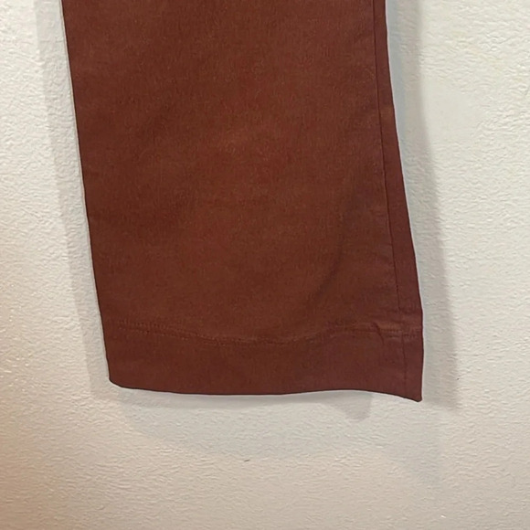 Free People Go For That Slim Flare Pants in bronze size XS - Picture 6 of 7